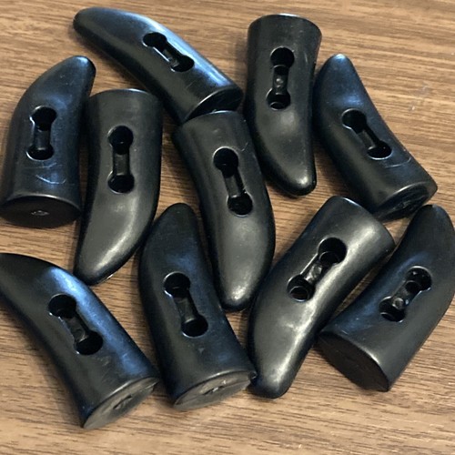 Duffle coat toggles 38mm satin - 38mm,