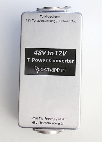 Microphone 48v 12v power - microphone,