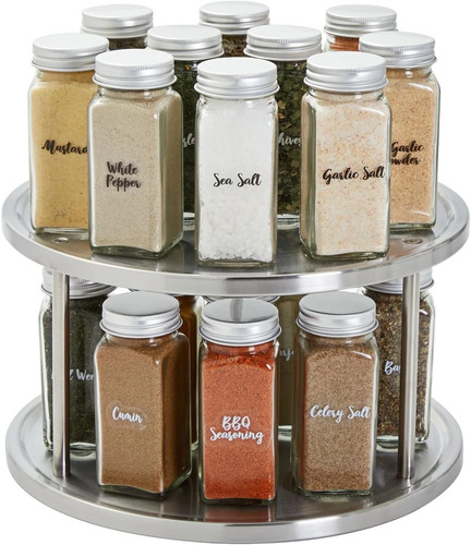 Juvale tier lazy susan spice - juvale,