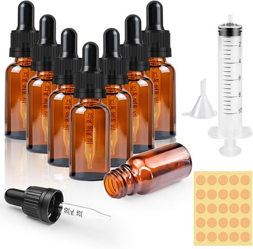 5x10 50ml amber glass - 5x10/30/50ml,
