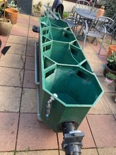 Large multi bay koi pond