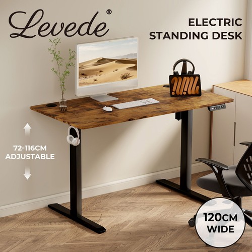 Levede electric standing desk - standing,