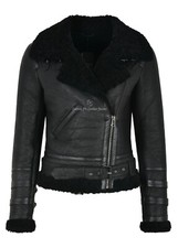 Ladies Real Shearling