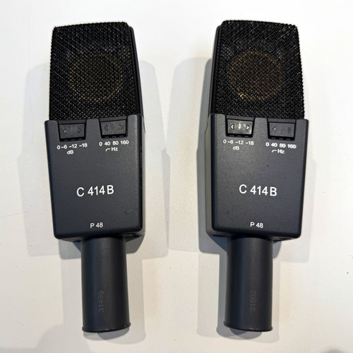 Akg 414b condenser mic pair - akg,