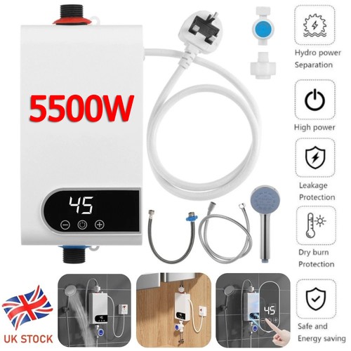 Electric tankless instant - instant, hot