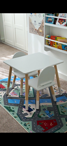 Livarno kids wooden table - kids, 2