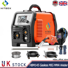 HITBOX 3IN1 Gasless MIG Welder 220V IGBT Portable MIG/TIG/MMA Welding Machine