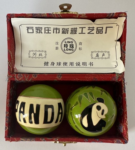 Vintage panda chinese baoding - panda,