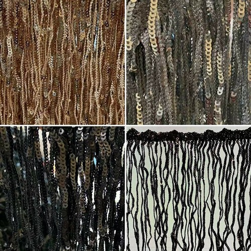 Sequin tassel fringe fringing - sequin,