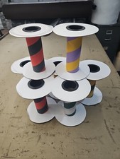 EMPTY CARDBOARD CABLE REELS