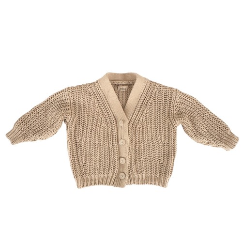 Babaa cardigan sand - cardigan,