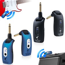 INGPARTNER 2.4GHz Wireless Guitar System Transmitter Receiver 100ft Rechargeable