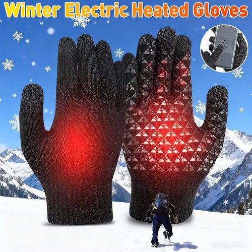 Electric heated gloves usb - gloves,