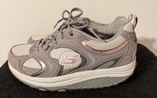 2010 sketchers shape - ups, gray