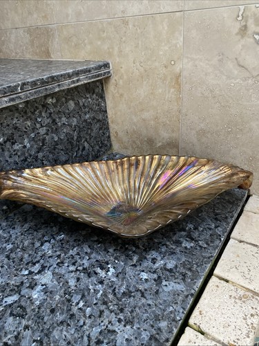 Murano glass vase gold - vase,