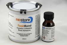 ToobBond 2-Part Hypalon Adhesive Glue RIB Inflatable Boat Repair - 250ml