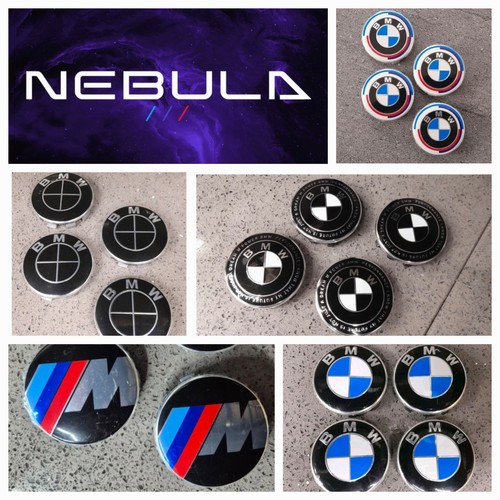 Bmw centre caps 56mm - 68mm, 50th
