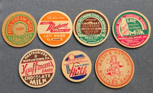 Vintage 1940 50s - 7, milk