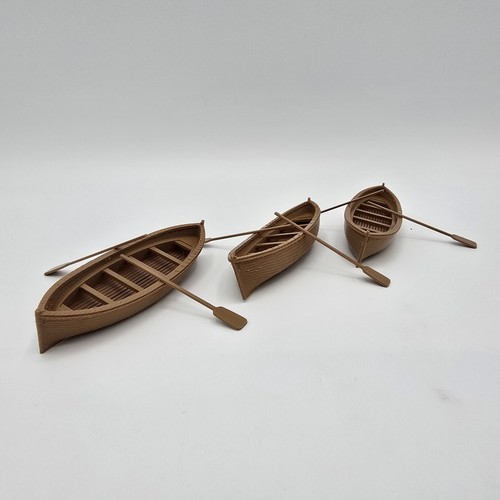 Scale rowing boat with - 1/43.5,
