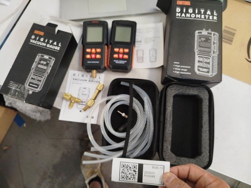 2pcs digital manometer dual - 2pcs,
