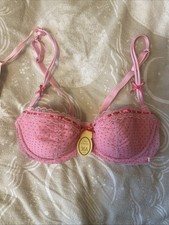 Pink and Red Polka Dot La