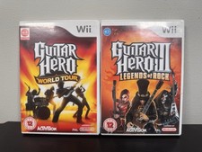 Guitar Hero III: Legends of Rock + Guitar Hero World Tour (Nintendo Wii)