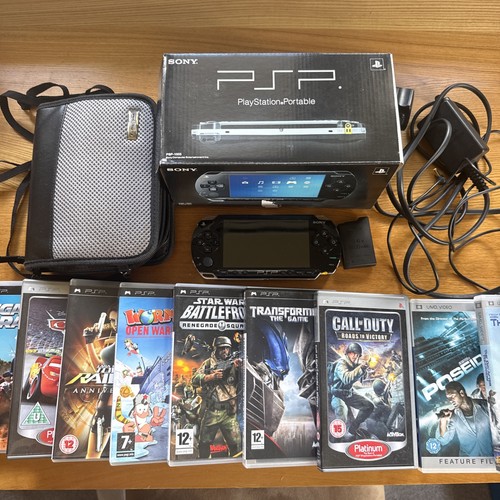 Sony psp black handheld game - psp,