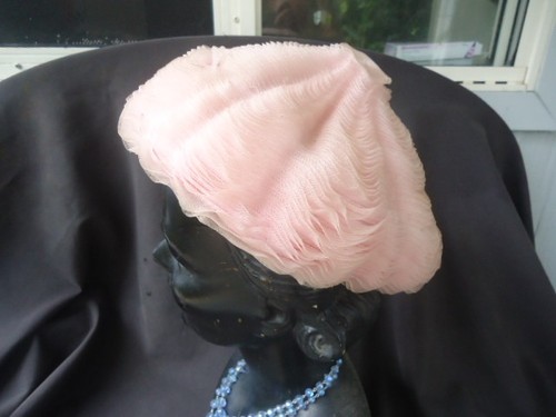 Vintage pink ladies hat - vintage,