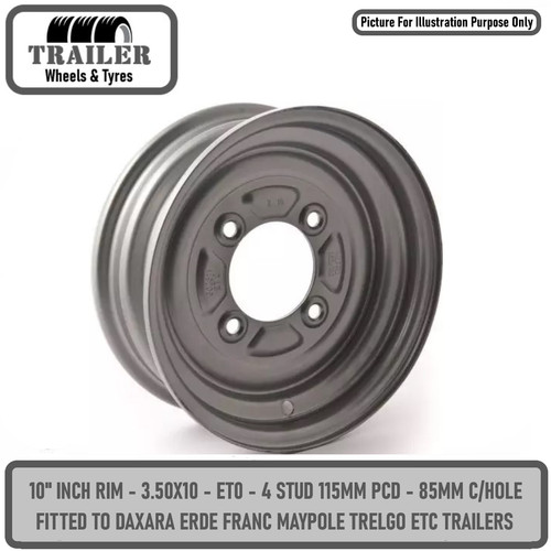 Trailer wheel rim - rim, 3.50