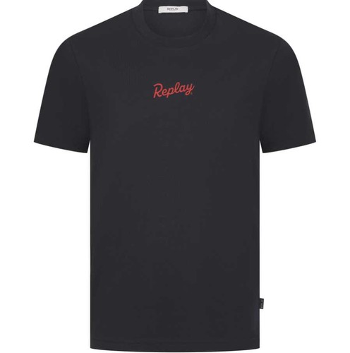 Replay mens shirt logo - mens, print