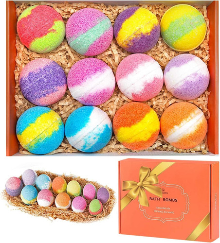 New pack natural bath bombs - 12,