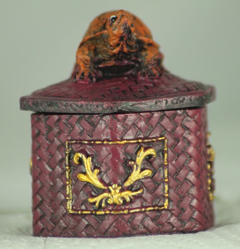 6cm tortoise trinket box - 6cm,