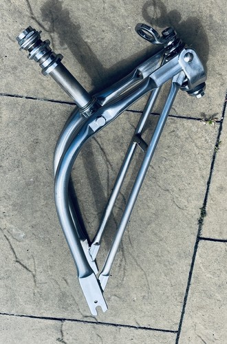 Vintage bicycle springer fork - vintage,
