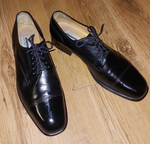 Stemar mens black leather - mens,