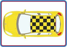 Renault Clio chequered Roof