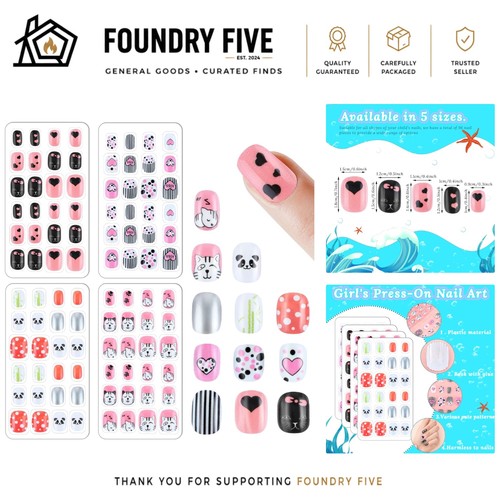 Pcs cute animal - pcs, press-on