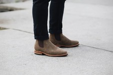 Viberg Chelsea Antelope Suede