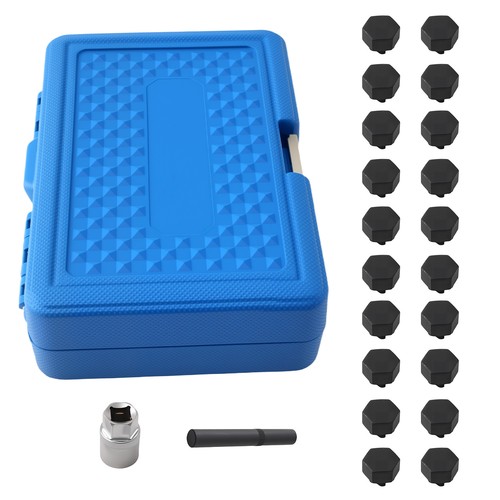 22pcs anti theft nut - key, set