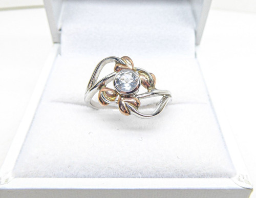 Clogau gold silver 9ct rose - silver, &