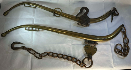 Antique solid brass - brass, metal