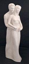 Vintage Coalport Figurine - Moments 'In Love' Fine Bone China 32cm 2000