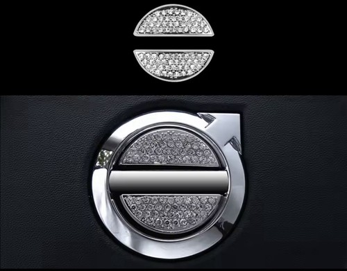 Car volvo rhinestone steering - volvo,