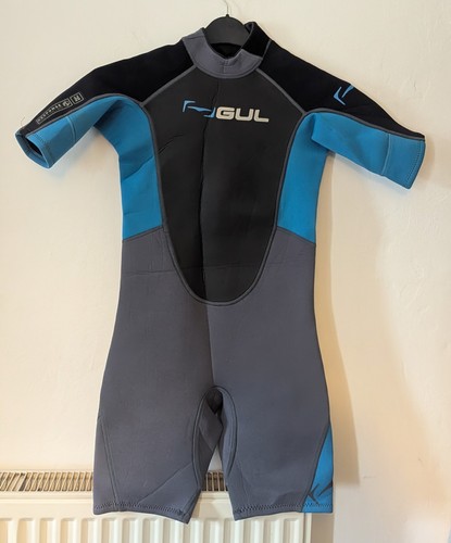Kids gul shortie wetsuit - kids,