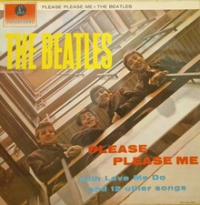 The Beatles Please Please Me LP UK 1971 Parlophone NM