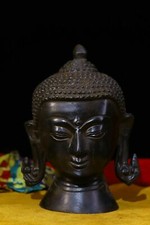 16.5 cm Tibet Buddhism Brass Shakyamuni Buddha Statue Bronze Buddha Statue