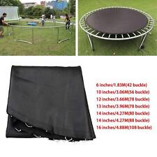 Trampoline Mat Jumping Pad Replacement Durable Mat Round with V-Rings Bounce