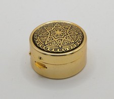 Vintage Pill Box Damascene