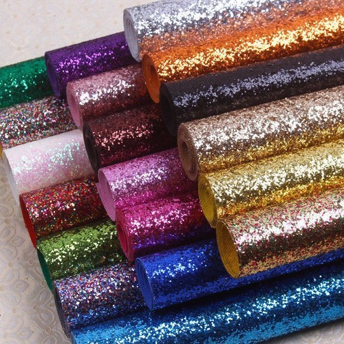 Chunky glitter fabric - glitter,
