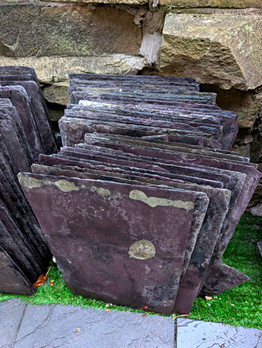 Purple slate rectangle - purple,