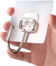 3x Self Adhesive Heavy Duty Christmas Wreath Door Hanger - Decors , Lights Hooks